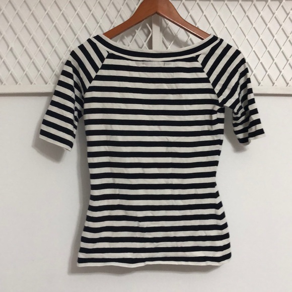 COCO Y CLUB Women’s Boatneck Mid Sleeve Top size S - Picture 6 of 9